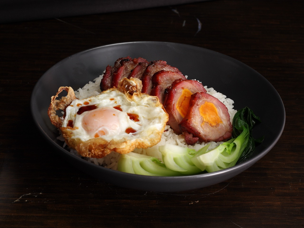 Frozen Salted Egg Char Siu (Portion)